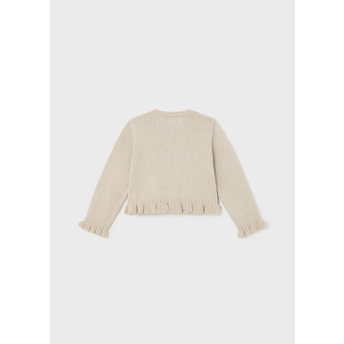 MAYORAL Cardigan - Beige met prachtige afwerking