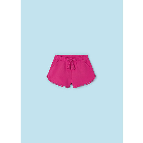 MAYORAL Short - Basic fuchsia met detail