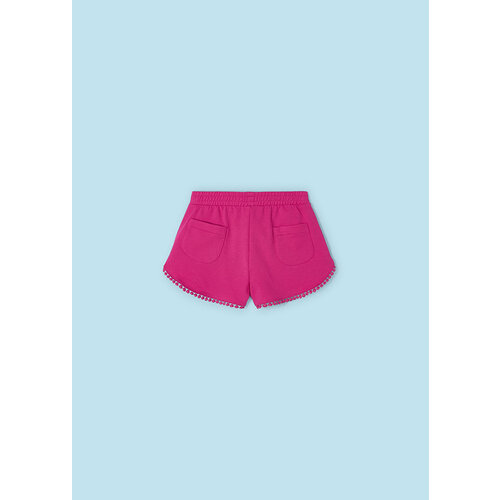 MAYORAL Short - Basic fuchsia met detail