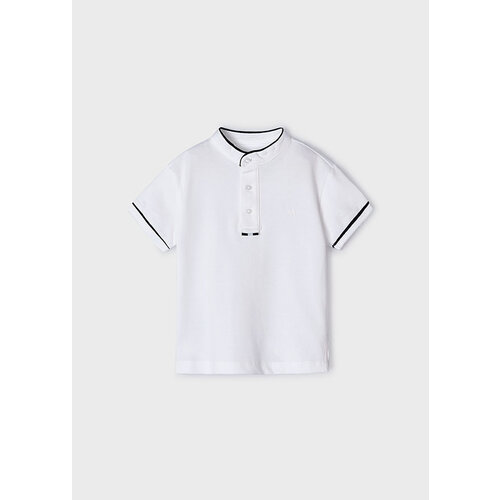 MAYORAL Polo - Wit met navy detail