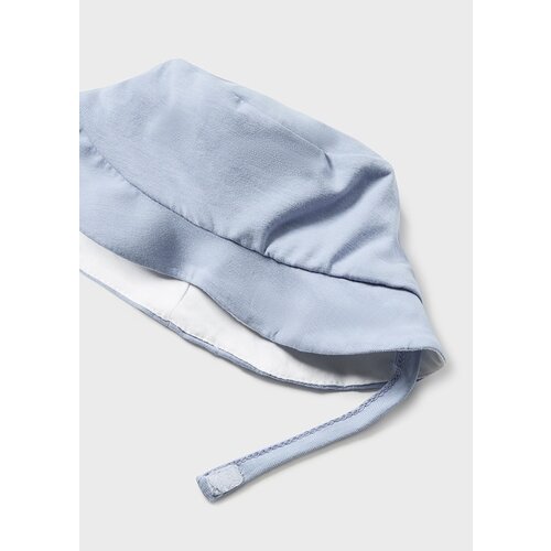 MAYORAL 2-delig setje - Blauw/wit onesie met bijpassend hoedje