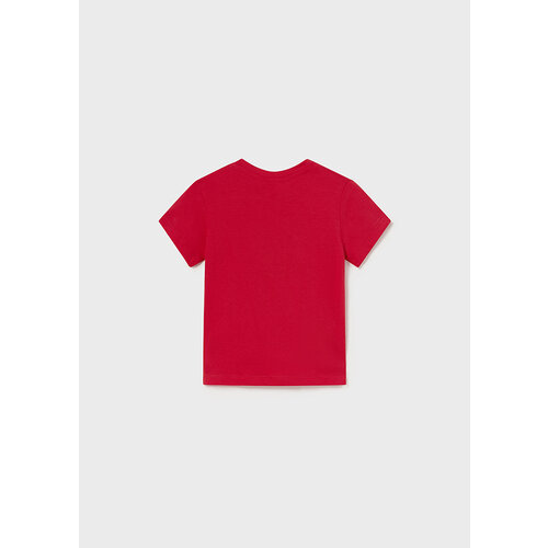 MAYORAL T-shirt - Rood met logo print