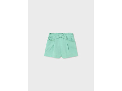 MAYORAL Short - Aqua met prachtige afwerking