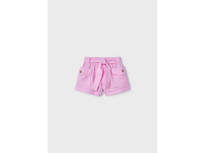 MAYORAL Short - Roze met zakjes en striklint