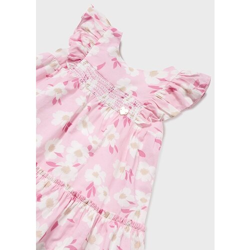 MAYORAL Jurkje - Roze met bloemenprint