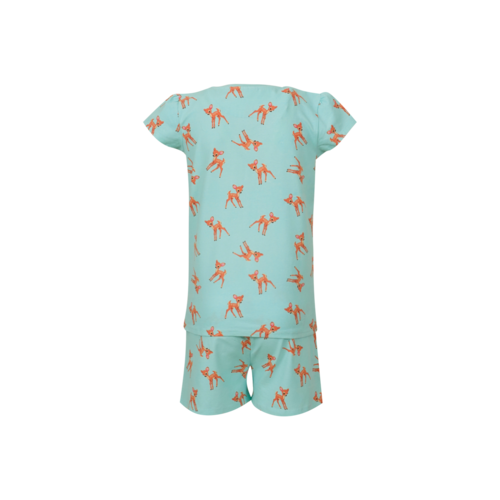 SOMEONE Pyjama - Aqua met bambi print