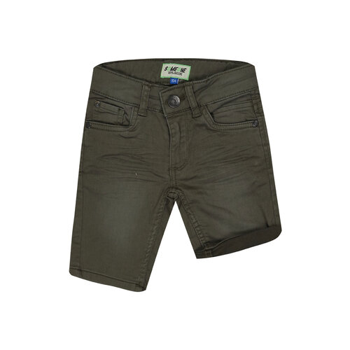 SOMEONE Short - Khaki met verstelbare taille