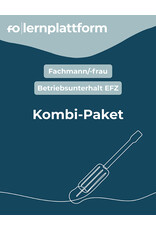 Lernplattform-Login, Fachmann/-frau Betriebsunterhalt, 3jährige EFZ-Lehre, Kombi-Paket für alle drei Lernorte