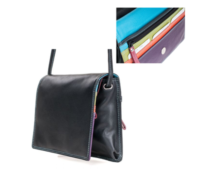 Pia Ries Pia Ries - Schoudertas/Crossbody 6005 Tropical Leer - Multicolor