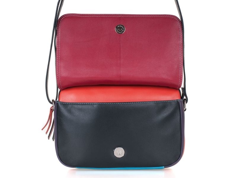 Pia Ries | Aura | Schoudertas/Crossbody 6006 Tropical Leer - Multicolor