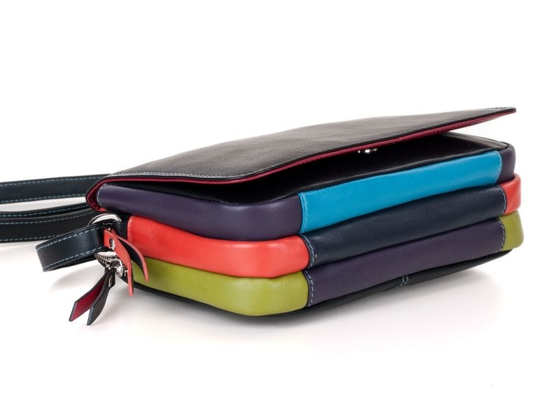 Pia Ries | Aura | Schoudertas/Crossbody 6006 Tropical Leer - Multicolor