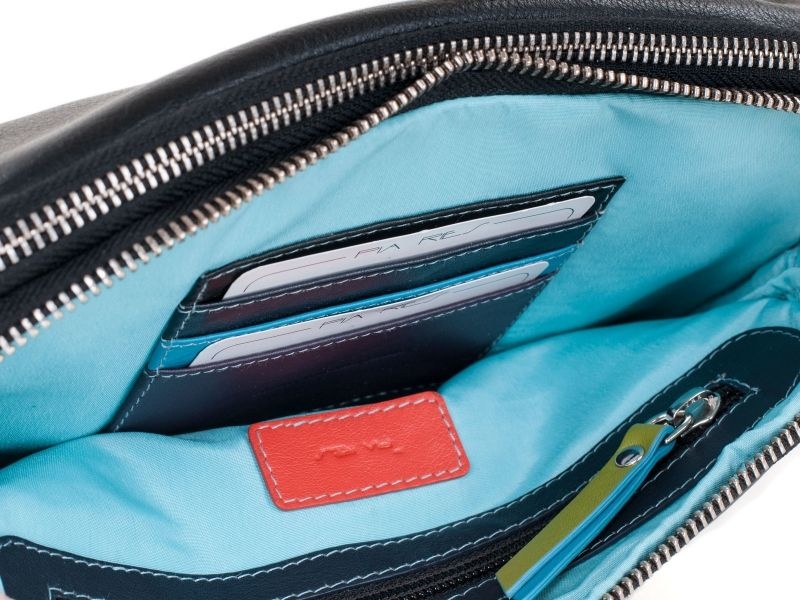 Pia Ries | Aura | Schoudertas/Crossbody 6006 Tropical Leer - Multicolor