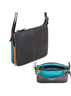 Pia Ries Pia Ries | Vione | Schoudertas 6007 Tropical Leer - Multicolor