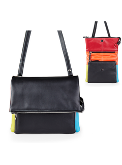 Pia Ries Pia Ries - Schoudertas/Crossbody Isoria 6008 Tropical Leer - Multicolor