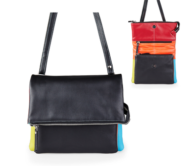 Pia Ries Pia Ries - Schoudertas/Crossbody Isoria 6008 Tropical Leer - Multicolor