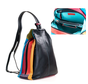 Pia Ries | Evara |Rugtas Dames 6010 Tropical Leer - Multicolor