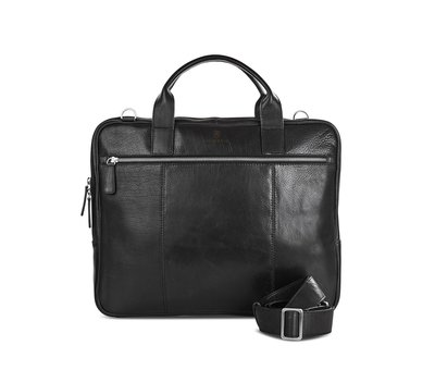 Pia Ries - FREDDY O Freddy O - Laptoptas Olaf+  Zwart - Leer