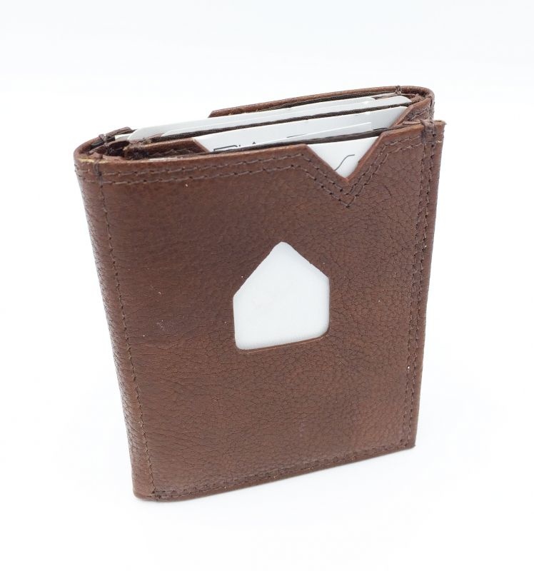 Pia Ries - Billfold 754-2 Leer - Bruin