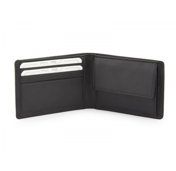 Pia Ries Pia Ries - Kleine Billfold 750 Delux Man - Zwart Leer