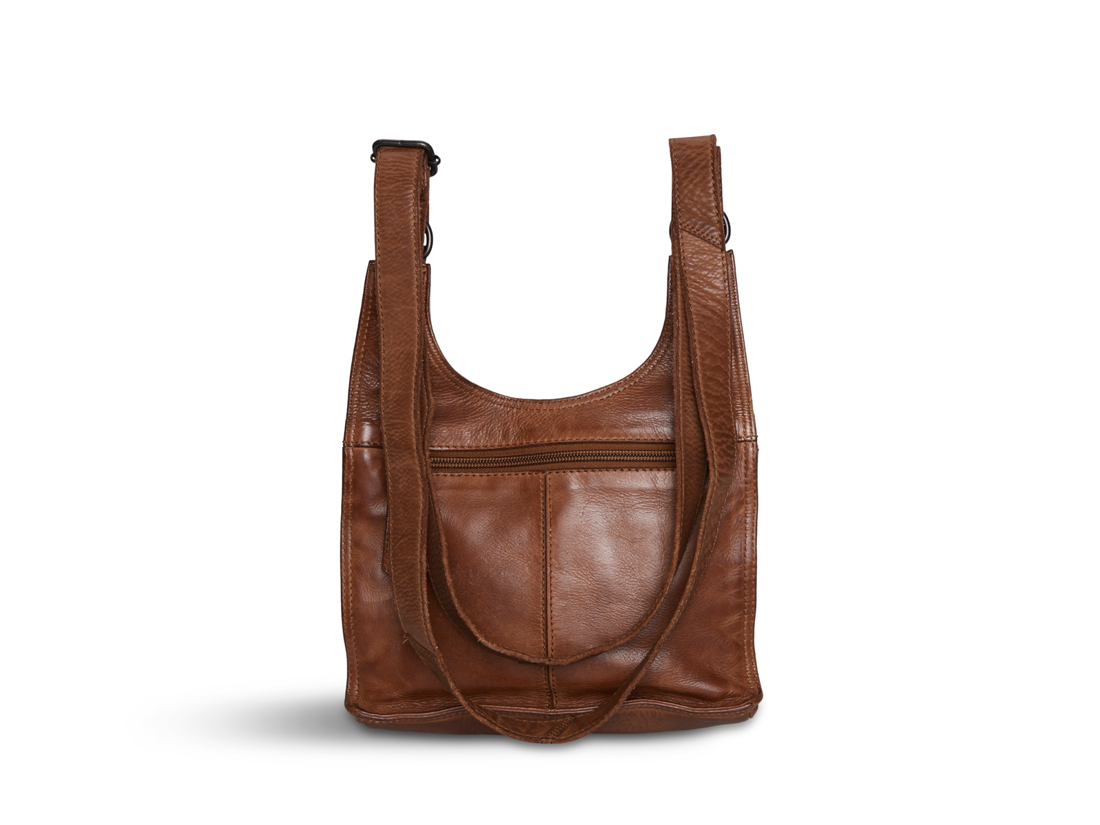 Pia Ries - Crossbodytas Washed - Cognac