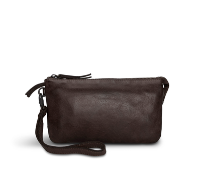 Pia Ries Pia Ries - Clutch / Kleine crossbody tas Washed - Bruin