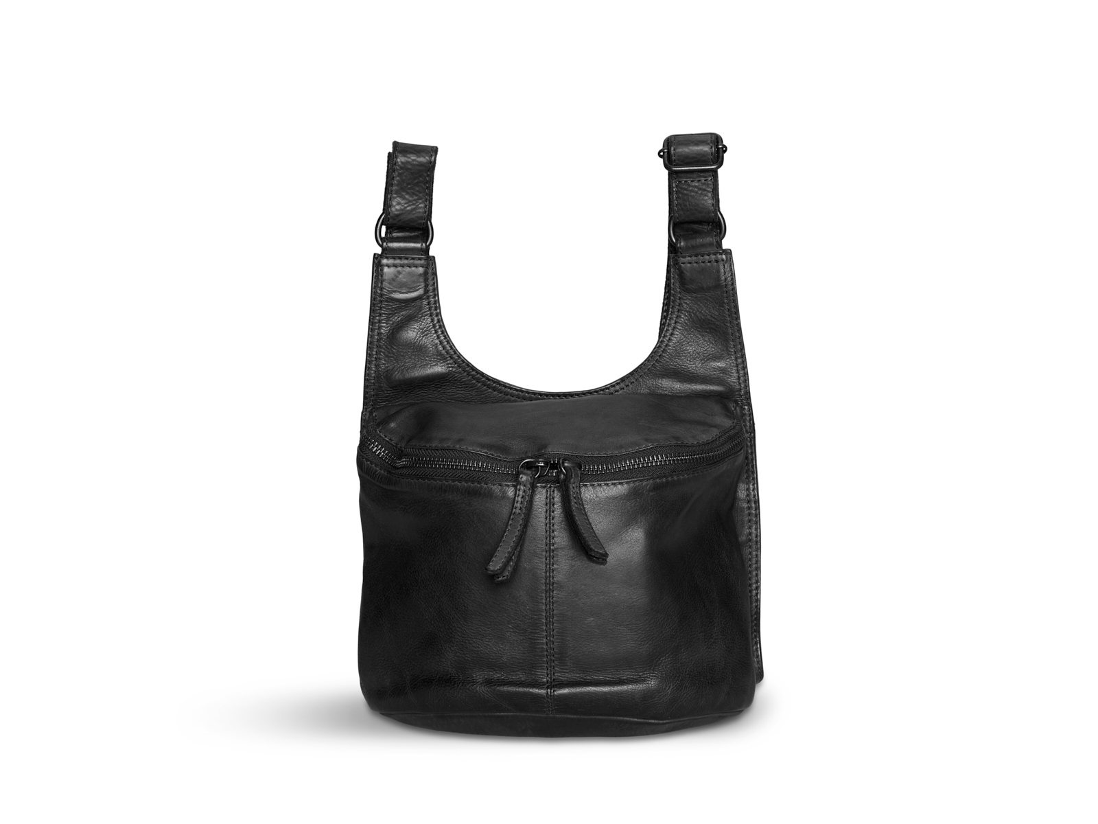 Pia Ries - Crossbodytas Washed - Zwart