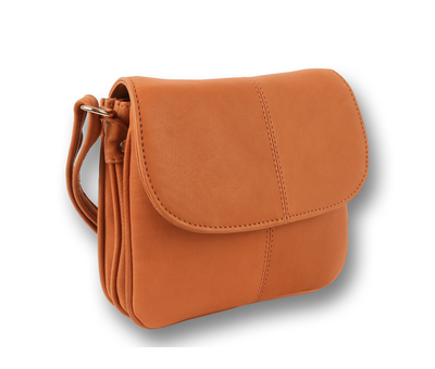 Pia Ries - ELLA Pia Ries - ELLA | Klein maar Ruim Crossbody |  Cognac