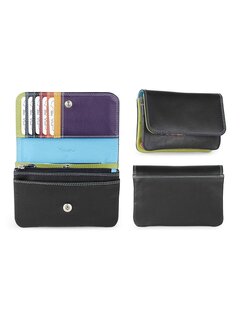 Pia Ries Pia Ries - Overslagportemonnee 532 Tropical Leer - Multicolor