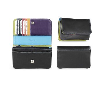 Pia Ries Pia Ries - Overslagportemonnee 532 Tropical Leer - Multicolor