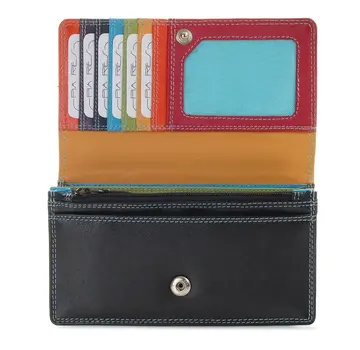 Pia Ries Pia Ries - Overslagportemonnee 829 Tropical Leer - Multicolor