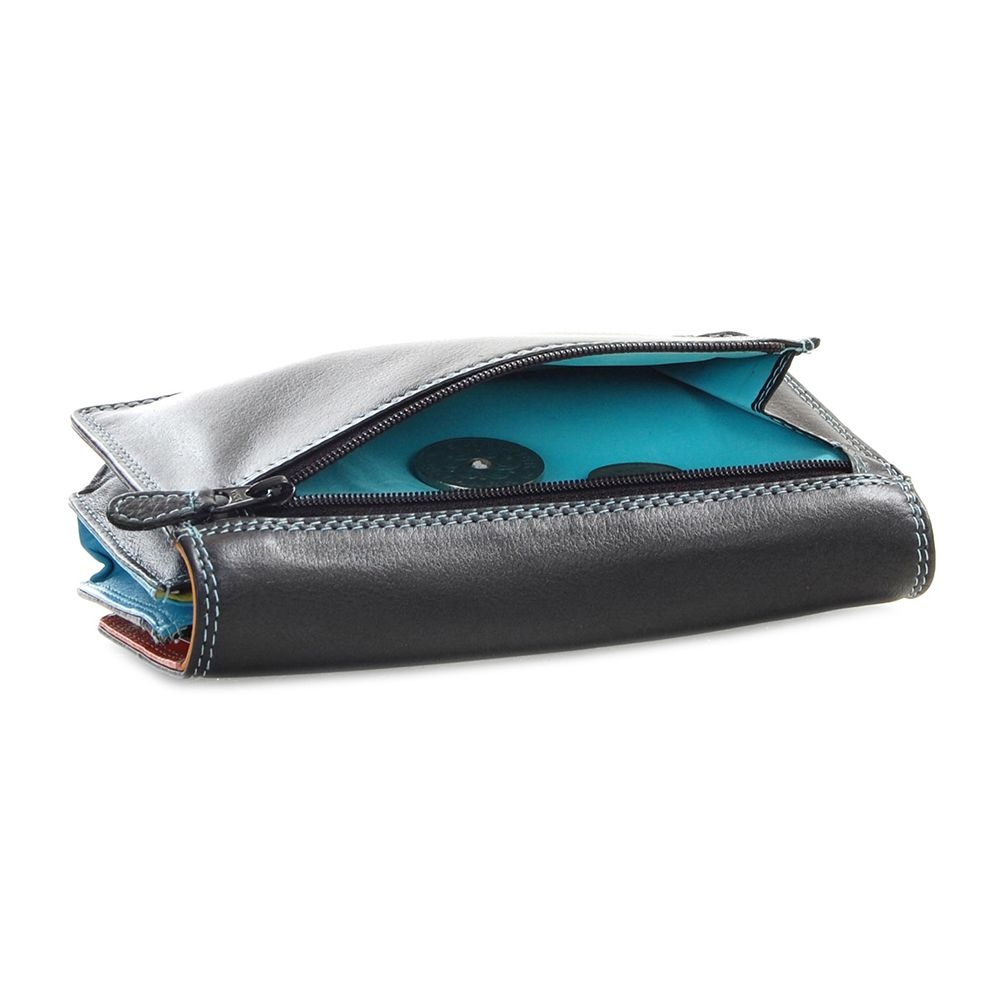 Pia Ries - Overslagportemonnee 829 Tropical Leer - Multicolor