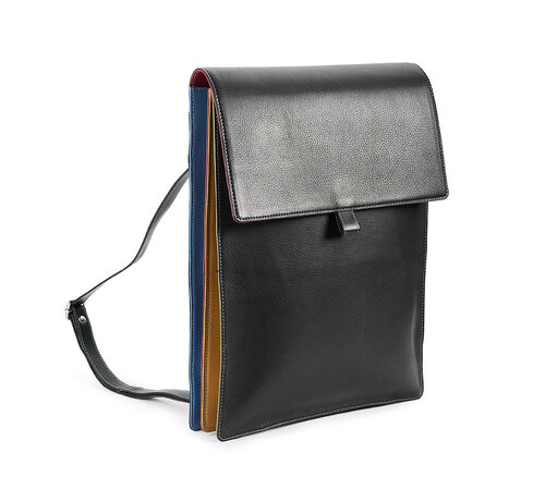 Pia Ries Tropical Leer Rugtas | Silari | Model 6036