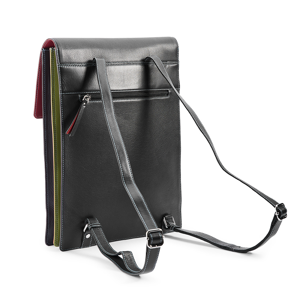 Tropical Leer Rugtas | Silari | Model 6036