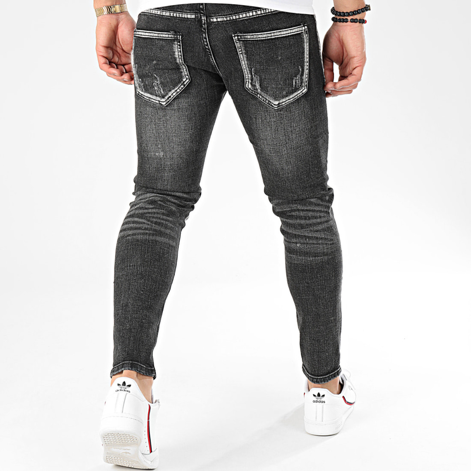 verzoek waterval Mier Heren Skinny Jeans Gescheurd - Gratis verzending - Bestel hier jeans -  VALENCI