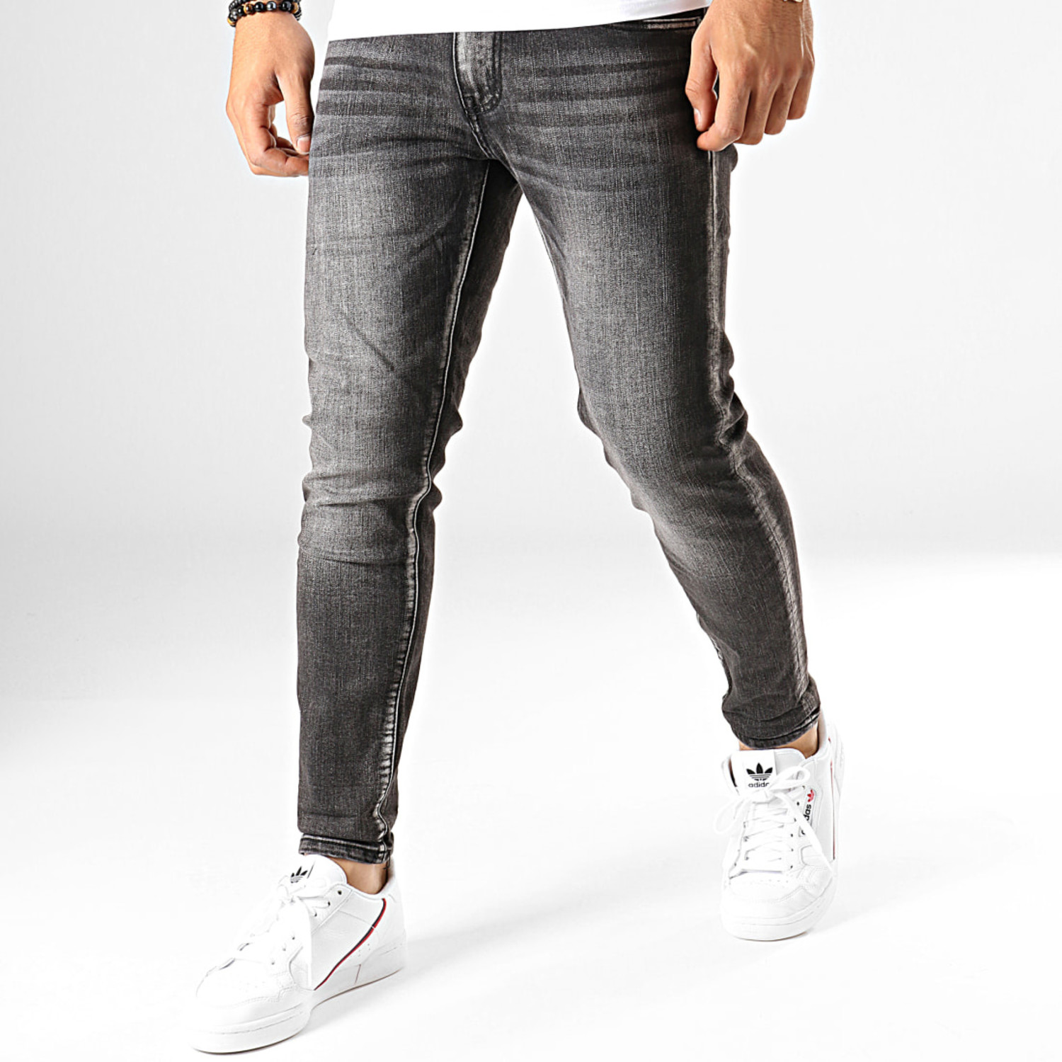 Umeki Tablet Aantrekkingskracht Grey Skinny Jeans Heren - Gratis verzending | VALENCI - VALENCI