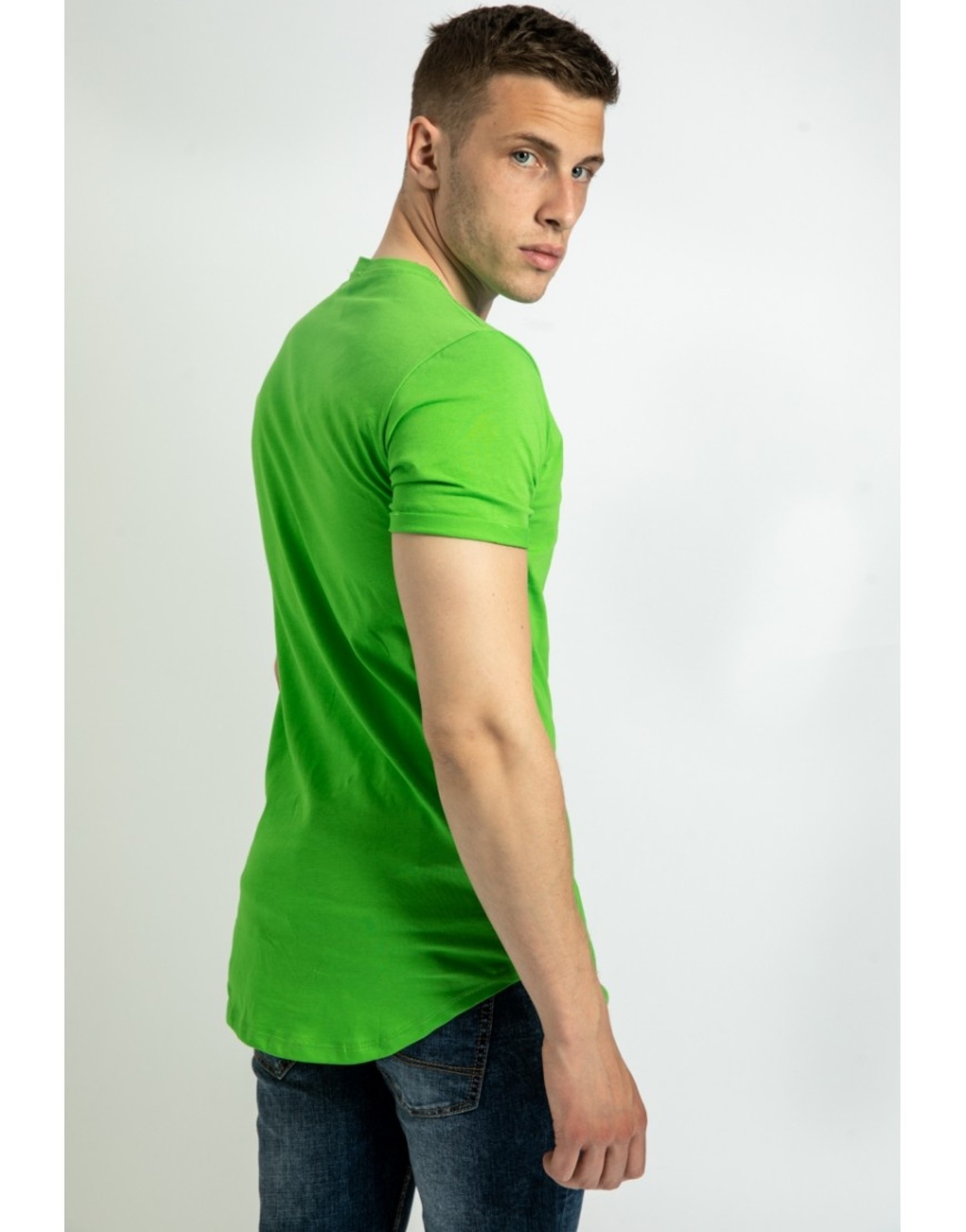 Groene T-shirt Heren - | VALENCI - VALENCI