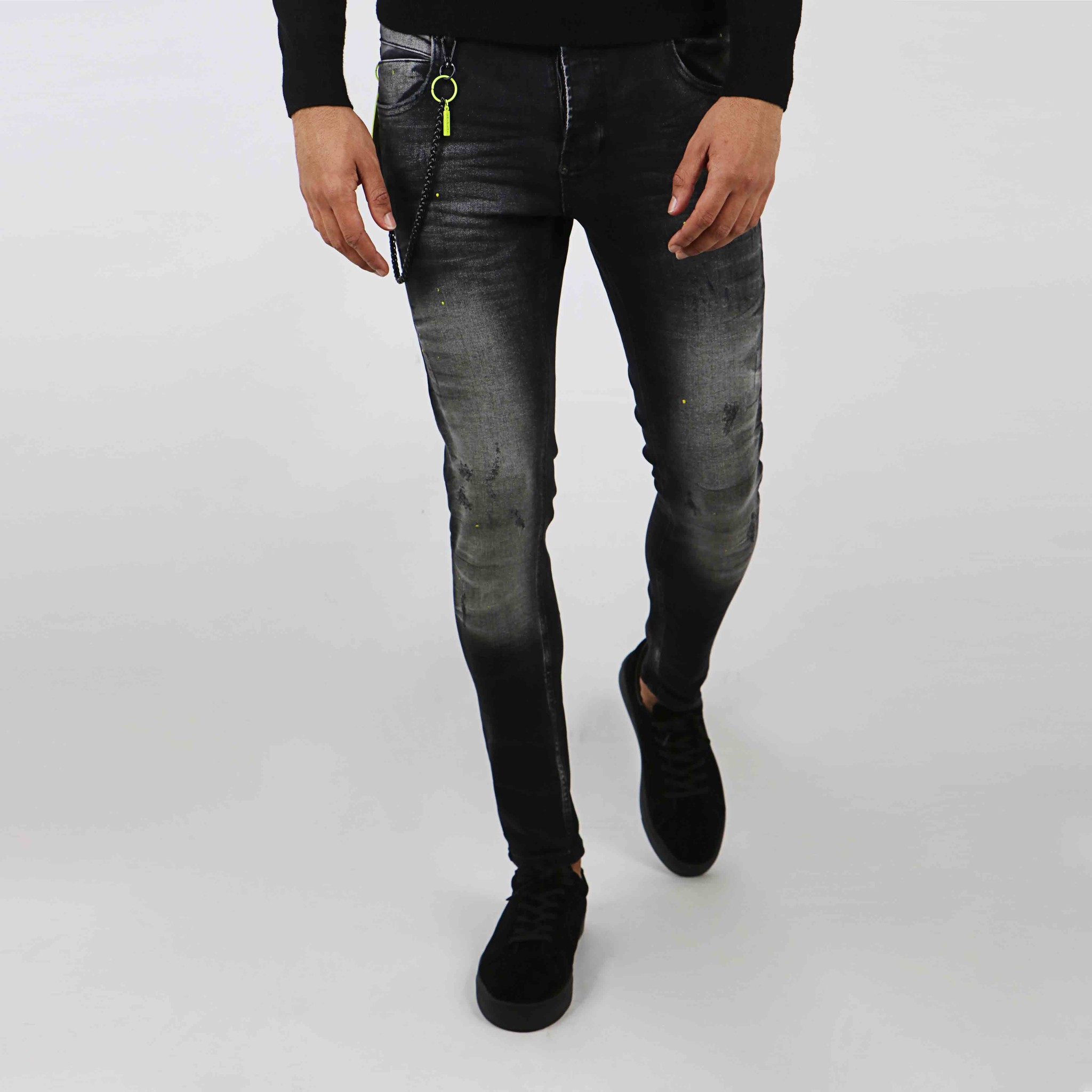 Heren Kleding voor voor Jeans voor Skinny jeans Amiri Denim Skinny Jeans in het Zwart voor heren 
