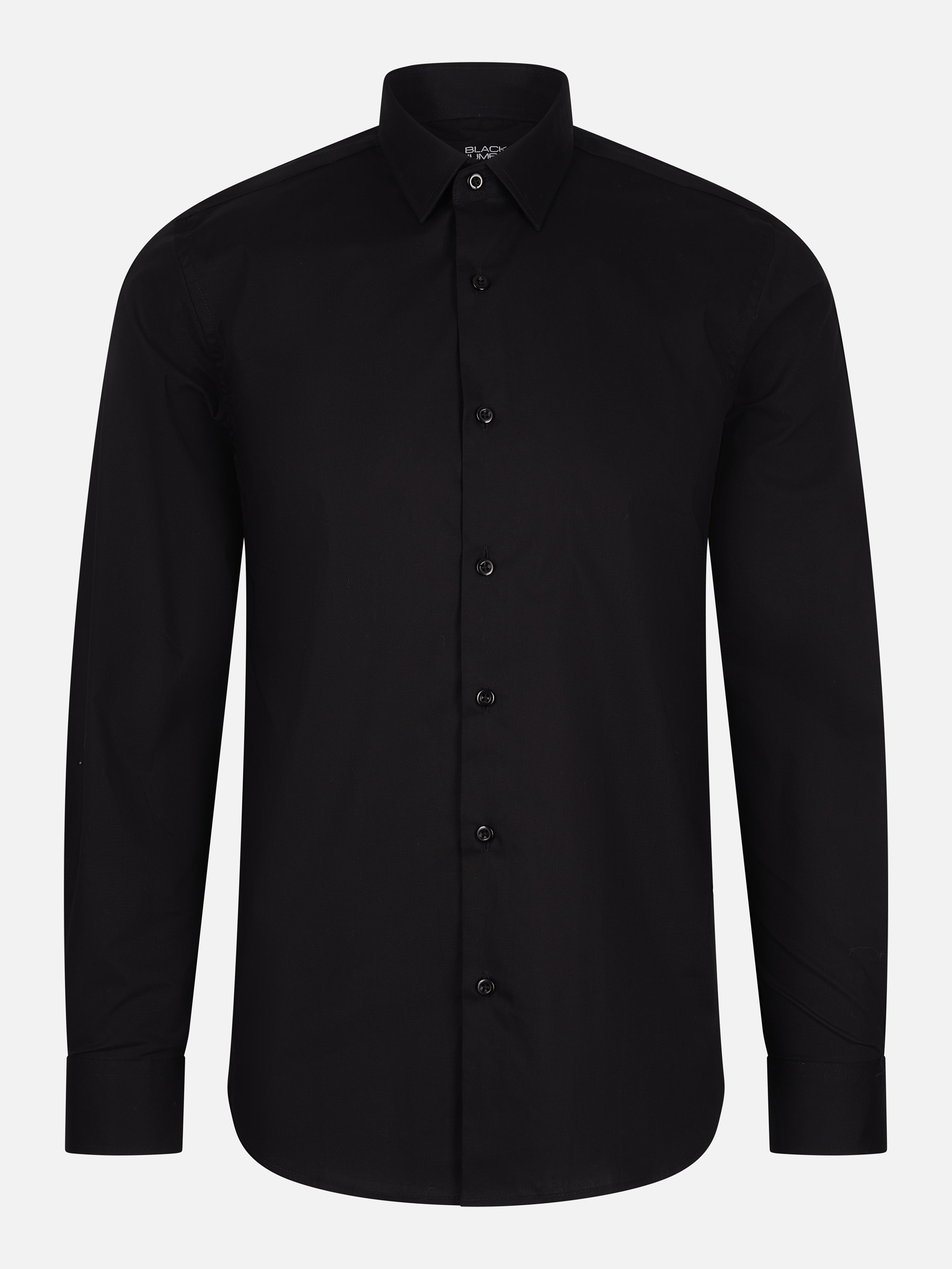 Zwart Slim Fit Overhemd Heren Voor maar € 39,95| bij Valenci! -