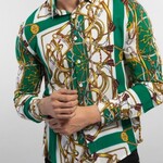 groen overhemd heren