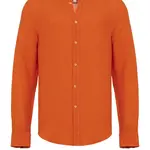 Oranje overhemd heren