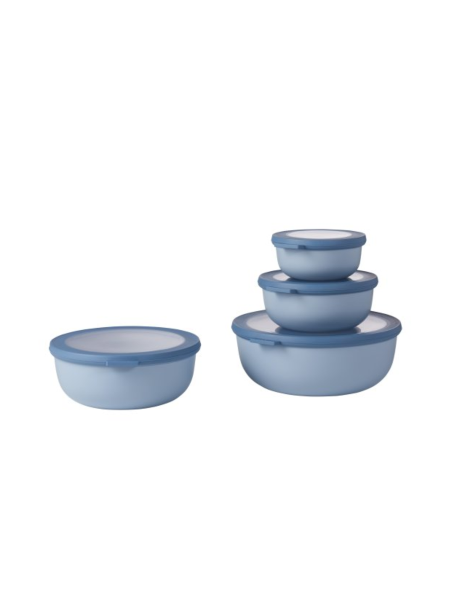 Mepal Multikommen Cirqula Rond 4-delige set - Nordic Blue