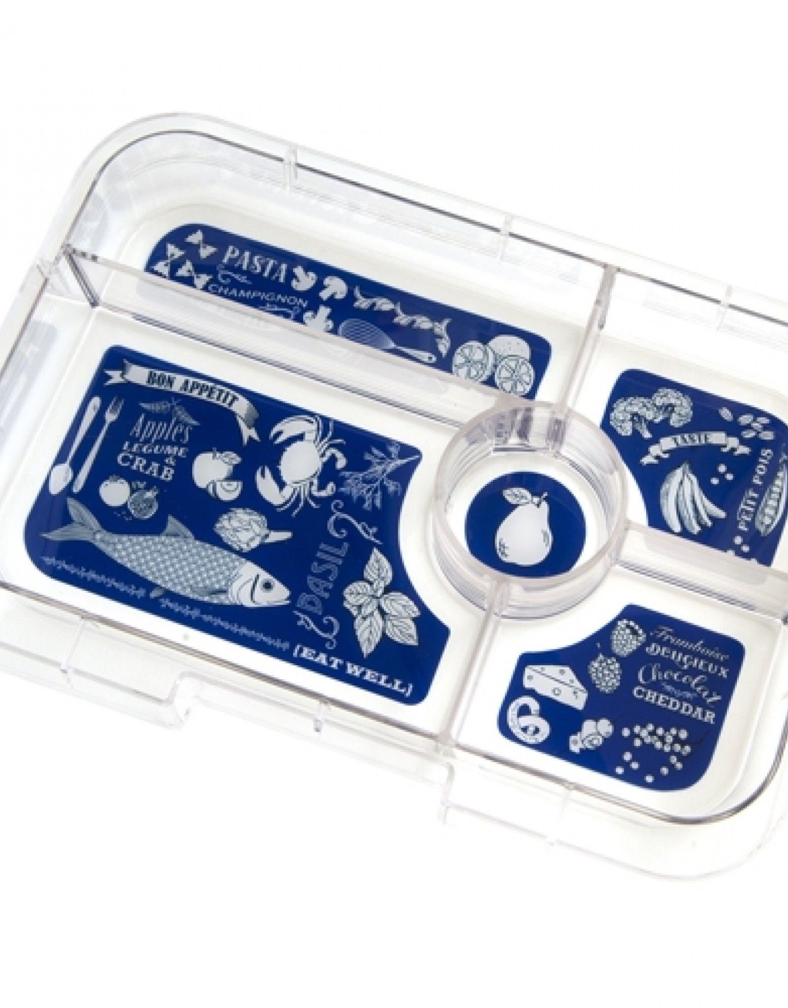 Yumbox Yumbox Tapas XL 5-vakken TRAY Bon appetit