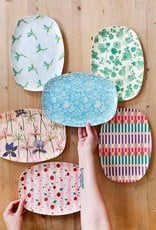 Rice Langwerpig melamine bord - Summer stripes