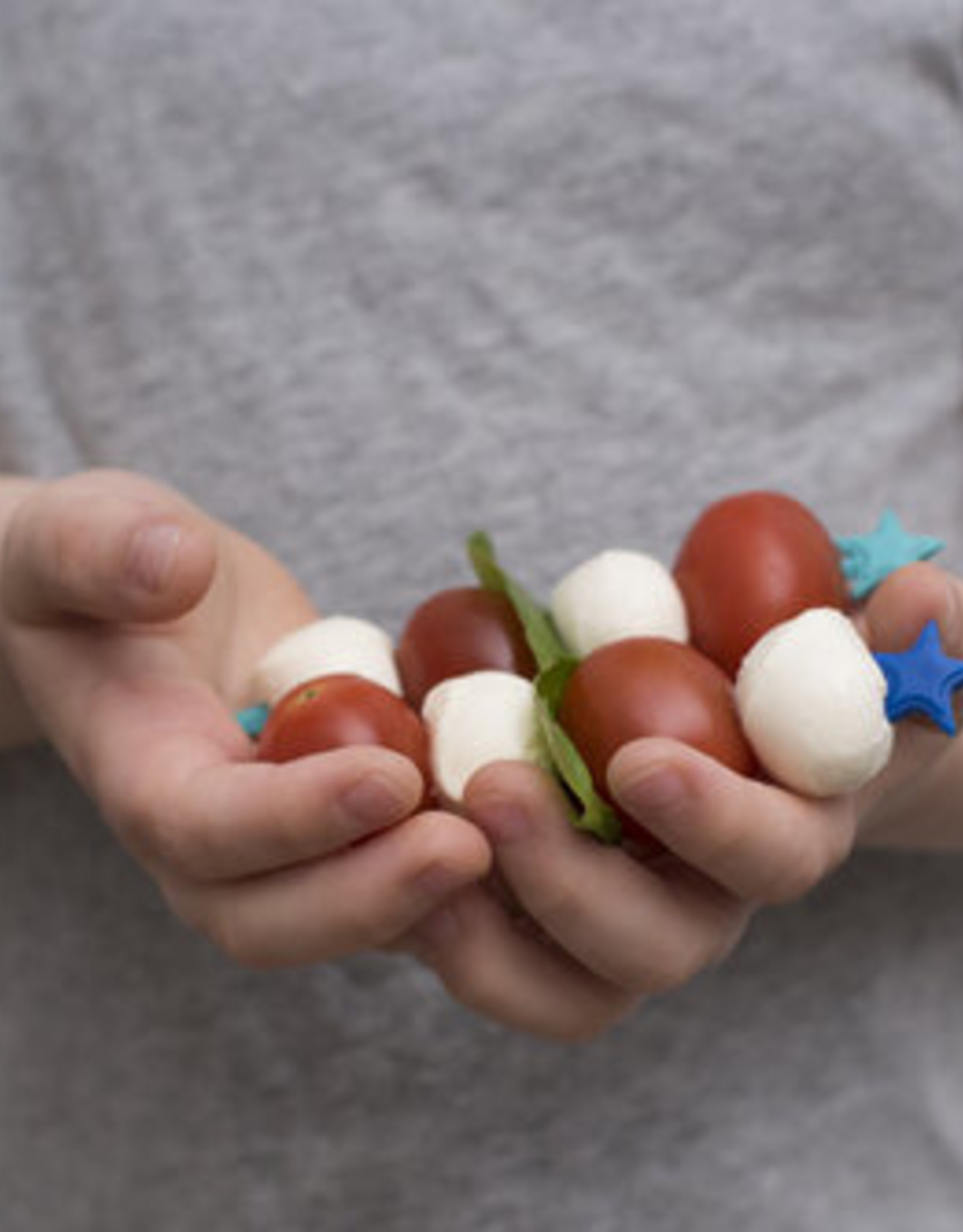 Lunch Punch Stix Lange prikkers - Ster Blauw