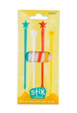 Lunch Punch Stix Lange prikkers - Ster Geel