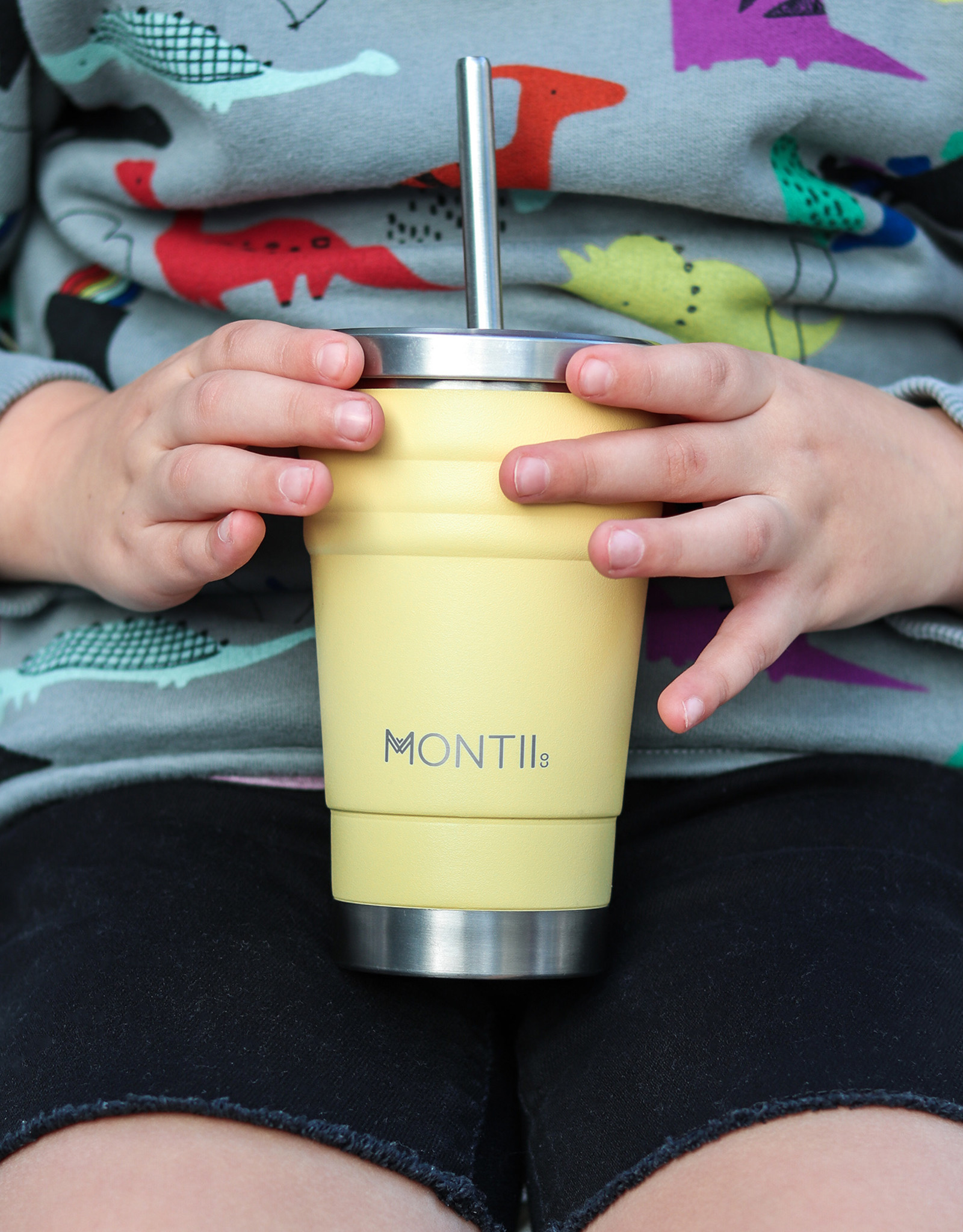 Montii   Mini smoothie cup - Honeysuckle yellow 275 ml