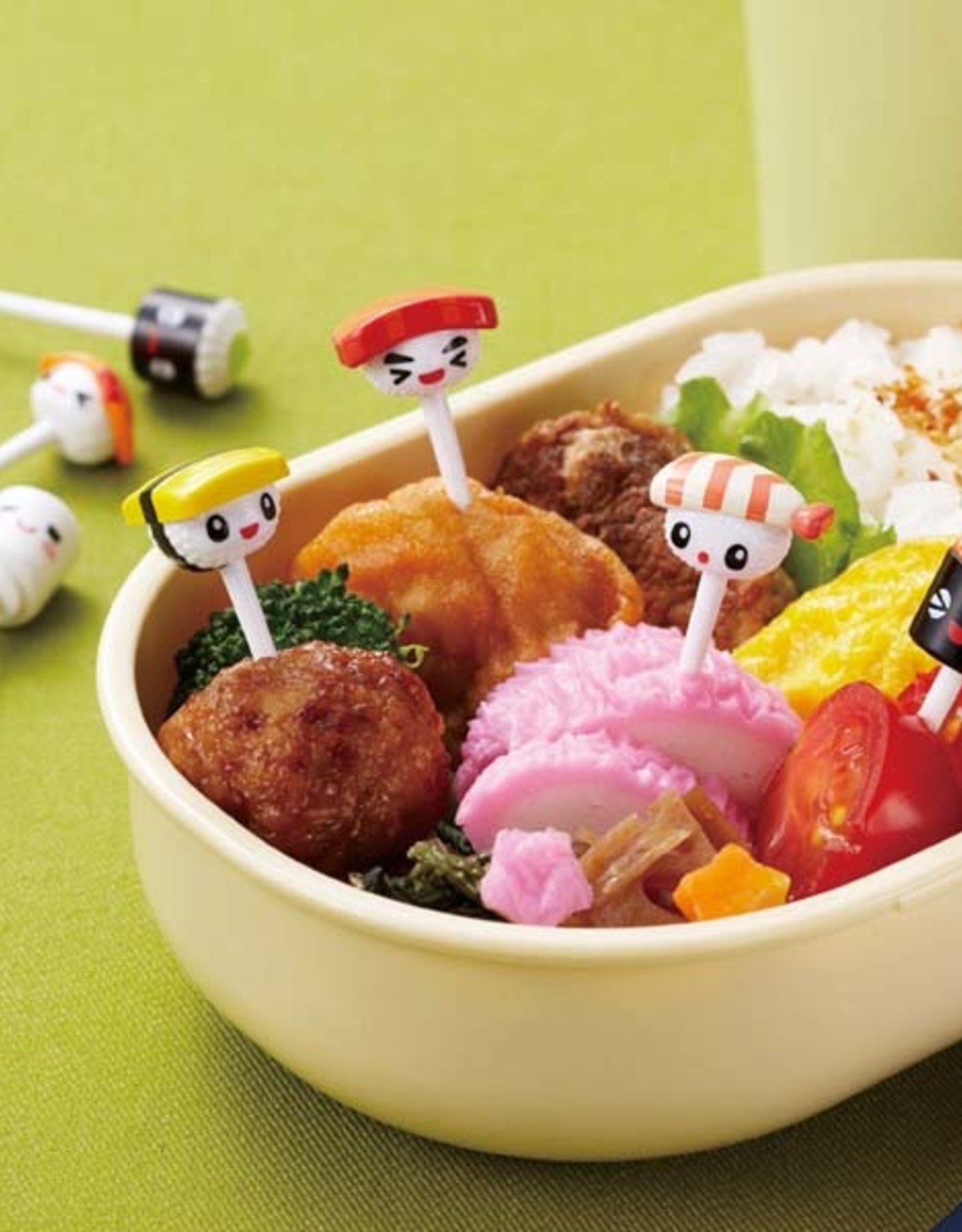 nooit hoe vaak wekelijks Bento prikkers 'Sushi' - FLINGO