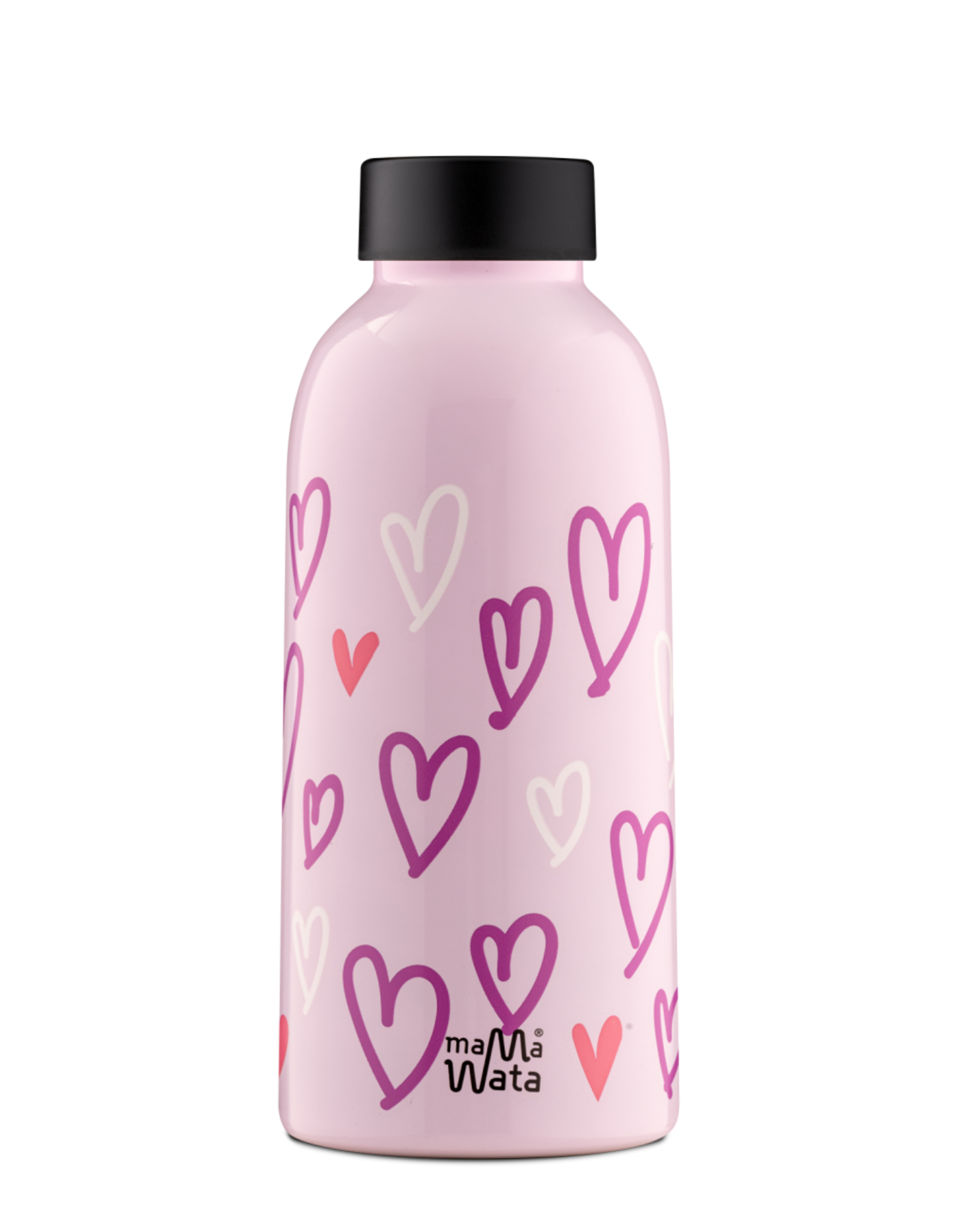 Mama Wata Mama Wata - Thermische drinkfles 470 ml - Hearts