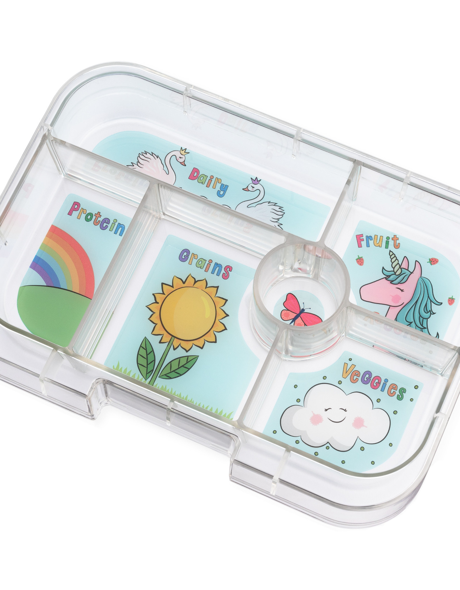 Yumbox Yumbox Original 6-vakken TRAY Unicorn