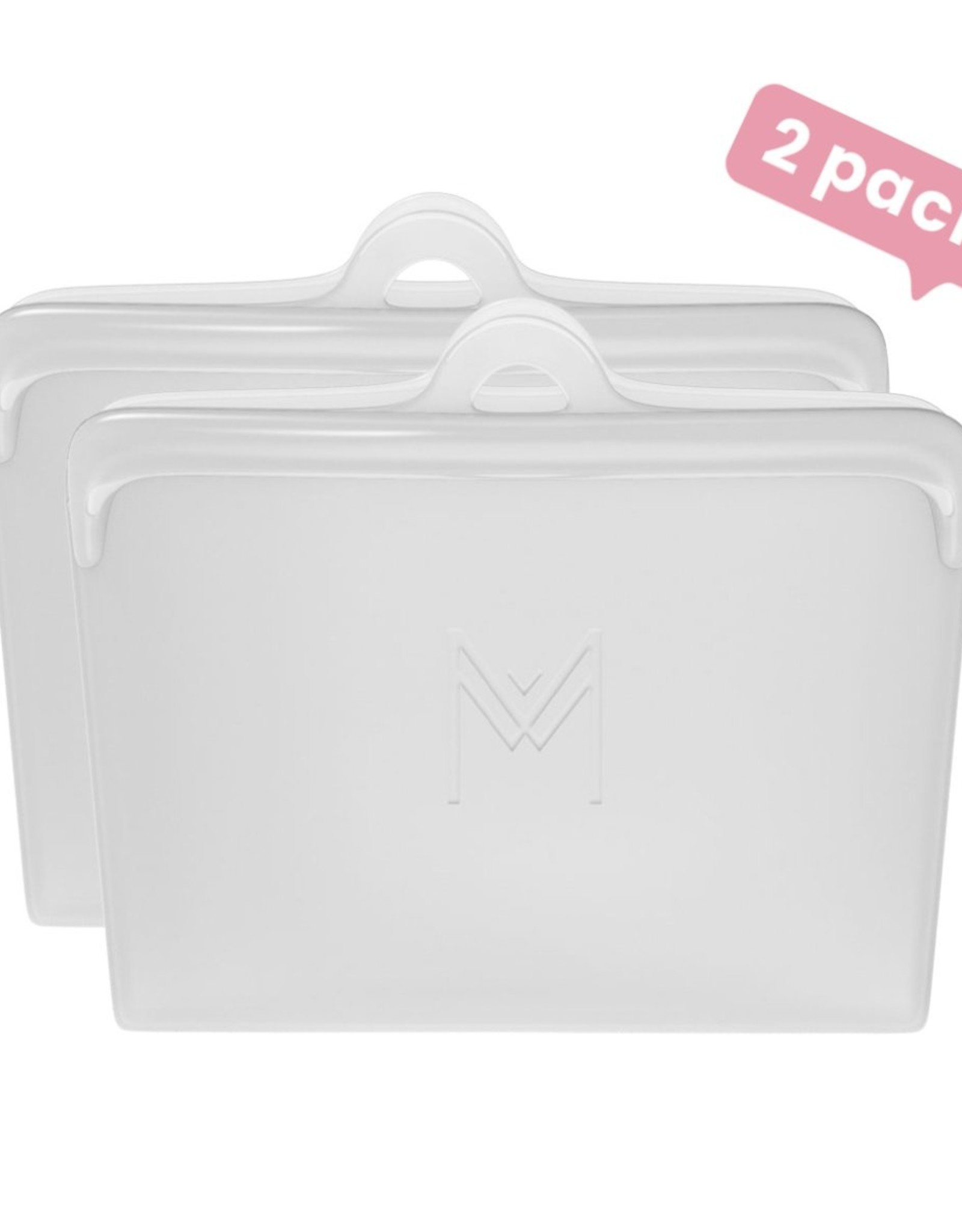 Montii Pack & snack bag - Clear (set van 2)